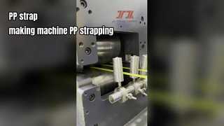 Mesin pembuat tali JIATUO PP lini produksi plastik PP dengan penggulung otomatis